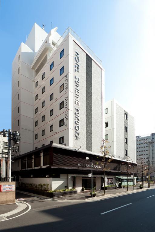 Hotel Sunline Fukuoka Hakata Ekimae Exterior foto