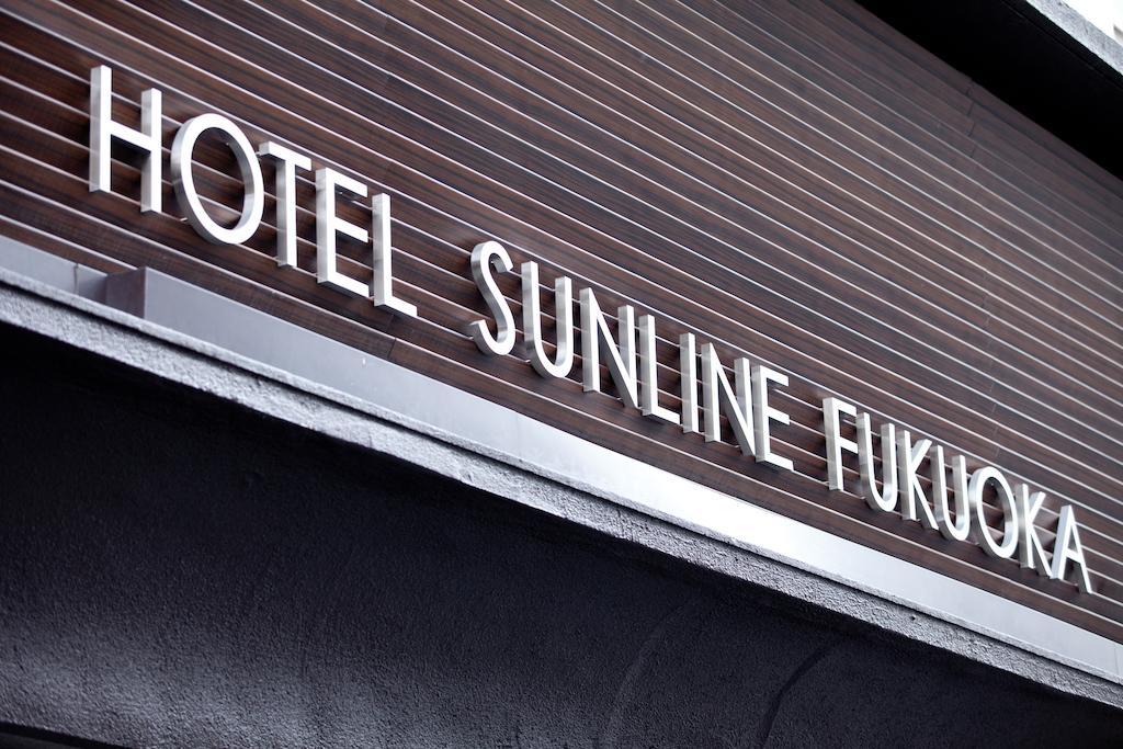 Hotel Sunline Fukuoka Hakata Ekimae Exterior foto