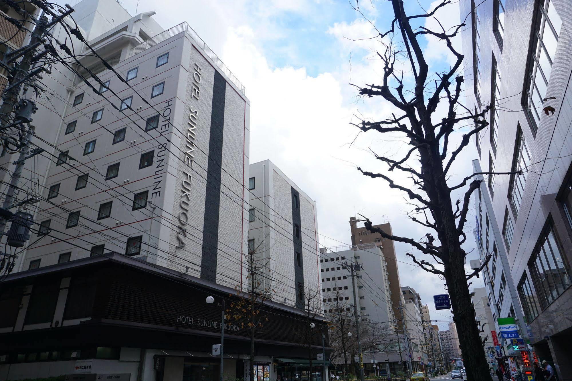 Hotel Sunline Fukuoka Hakata Ekimae Exterior foto